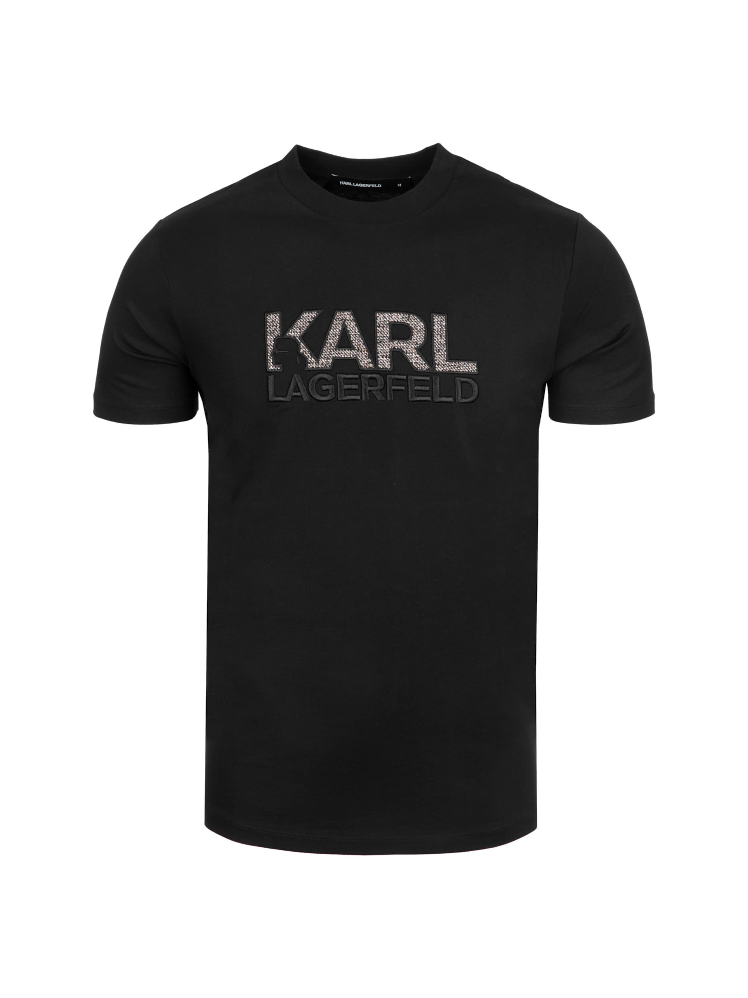 Karl Lagerfeld T-Shirt '755038' in schwarz, Produktansicht