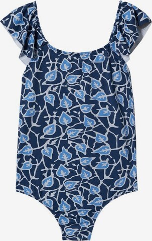MANGO KIDS Swimsuit 'India' in Blue: front