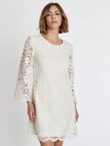 Ana Alcazar Jurk 'Sahena' in Wit: voorkant