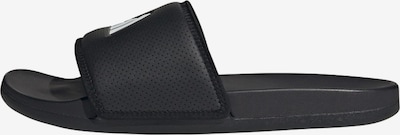 ADIDAS SPORTSWEAR Pantolette 'Adilette' in schwarz / weiß, Produktansicht