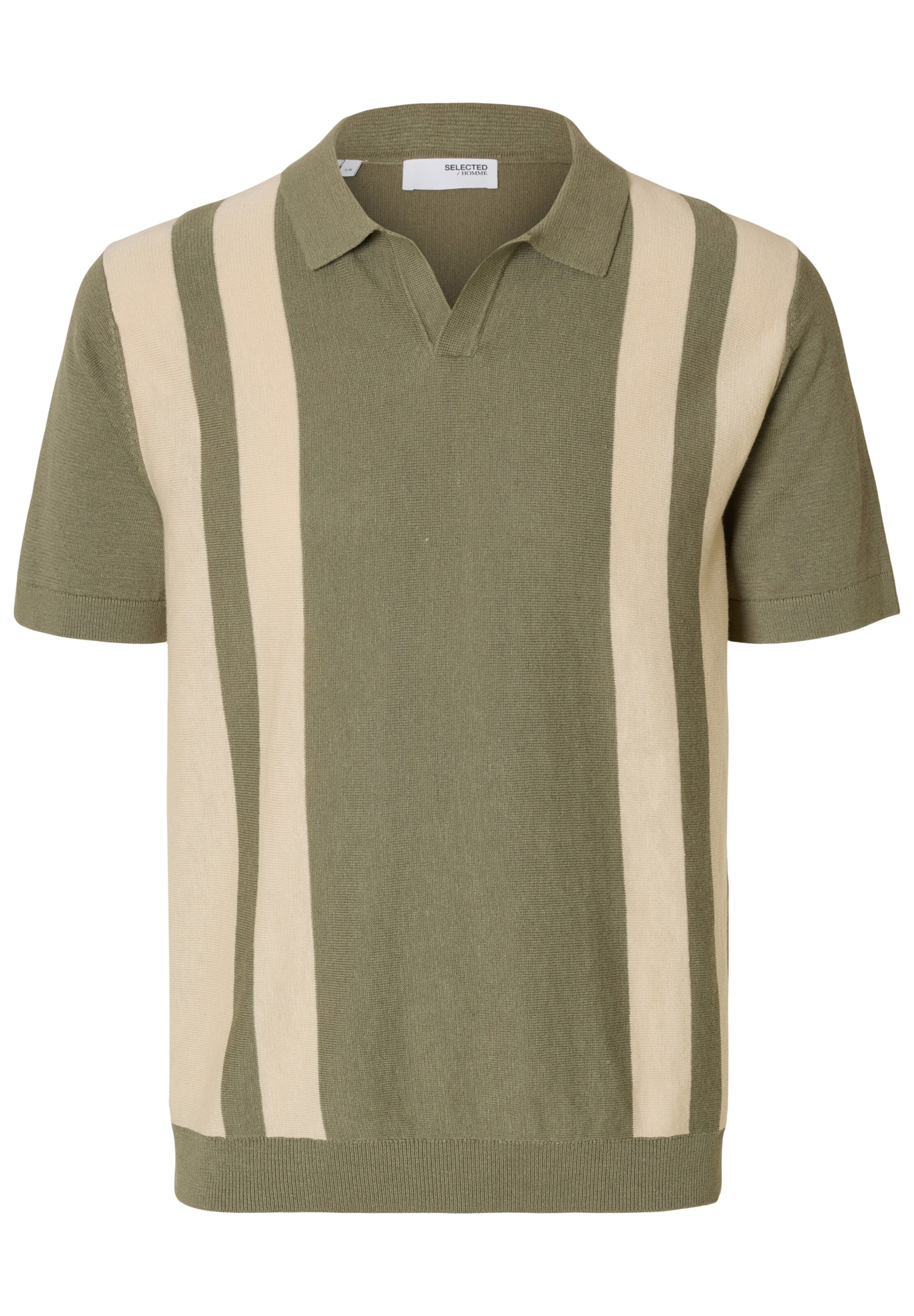 SELECTED Bluser & t-shirts 'SLHMattis' i grøn: forside