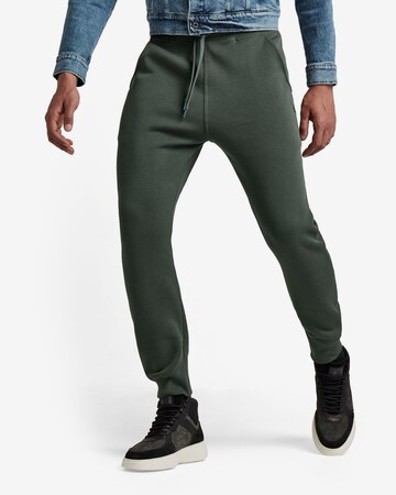 G-Star RAW Regular Broek 'Type C' in Groen: voorkant