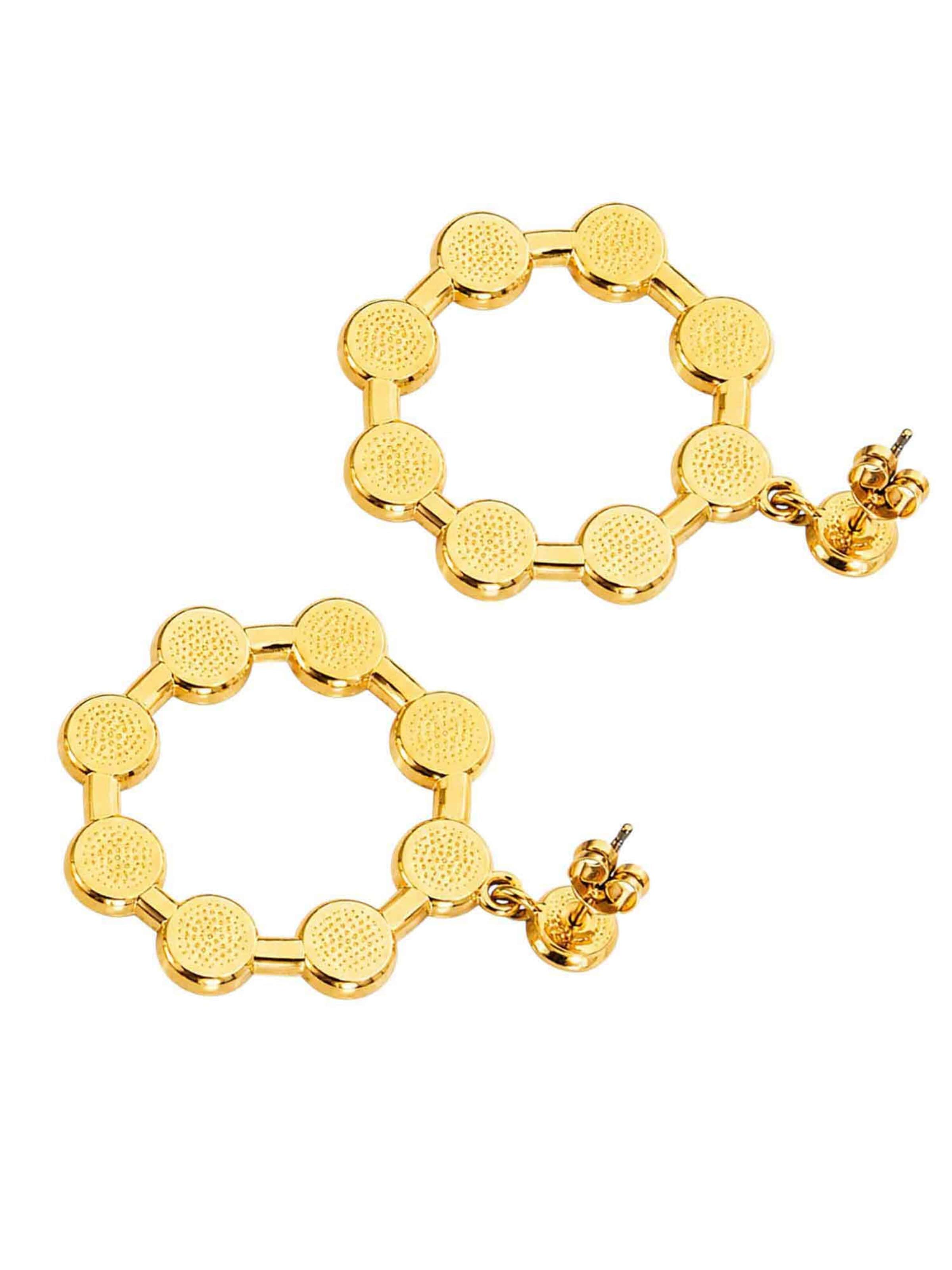 RteRme - Pendientes 'Waltz Gold Earrings' en oro