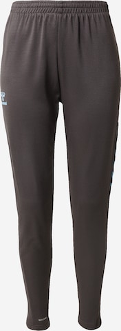 Hummel - regular Pantalón deportivo en lila: frente