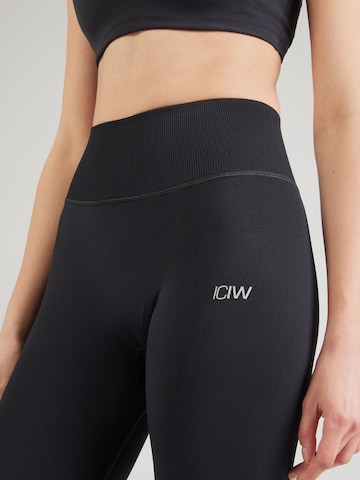 Skinny Pantalon de sport 'Define' ICANIWILL en noir