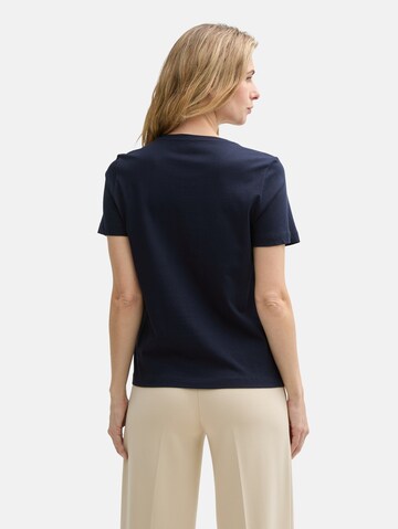 TOM TAILOR T-Shirt in Blau