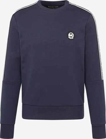 Michael Kors Sweatshirt 'NEW EVERGREEN' i blå: framsida