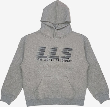Low Lights Studios Sweatshirt 'Lines' in Grey: front