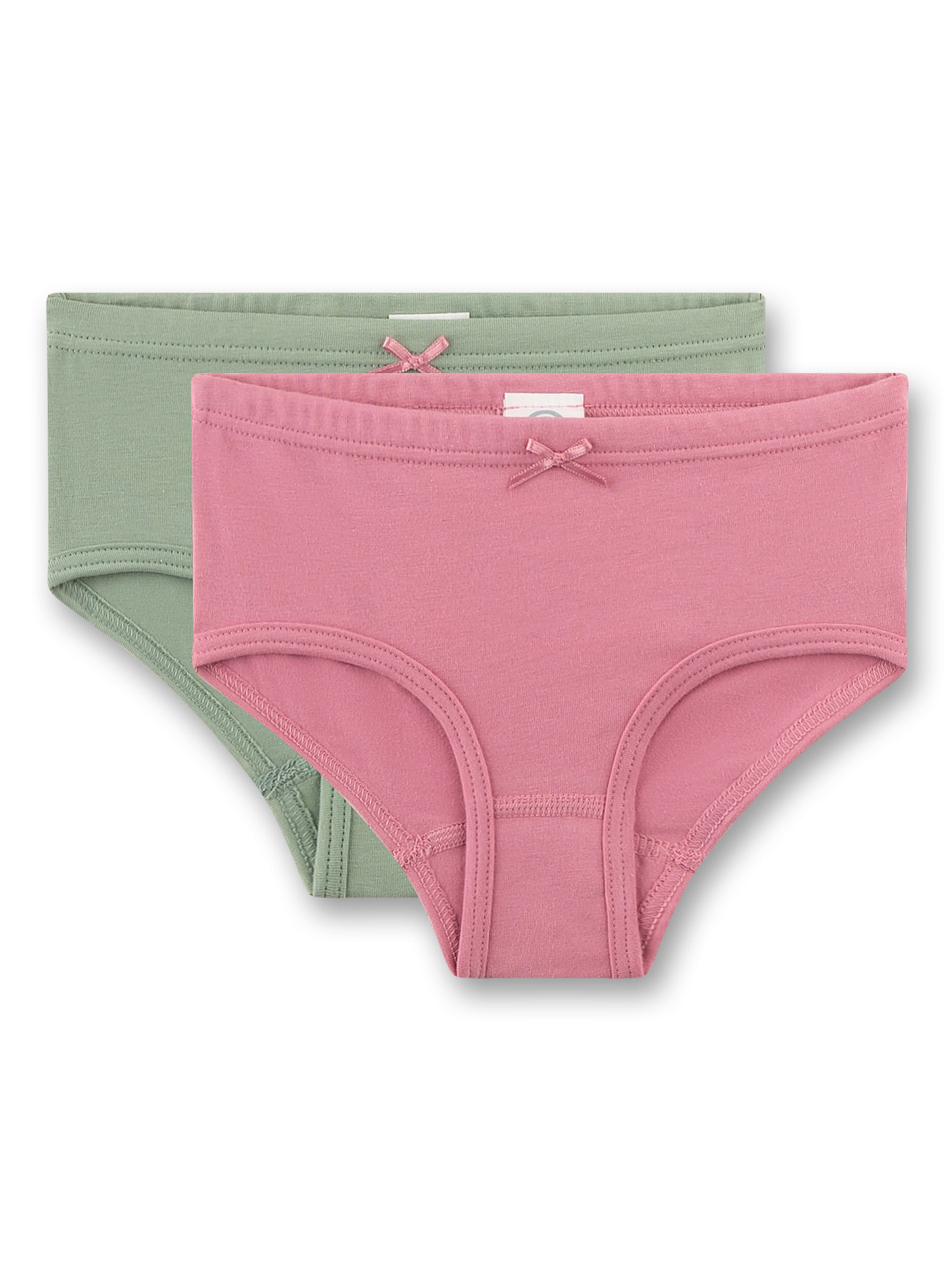 Pantaloncini intimi di Sanetta in verde: frontale