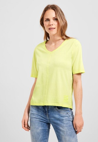 CECIL Shirt in Yellow: front