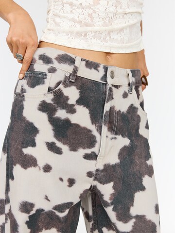 Pull&Bear Baggy Jeans in Braun