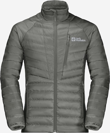 JACK WOLFSKIN Outdoor jacket 'ROUTEBURN PRO' in Grey: front