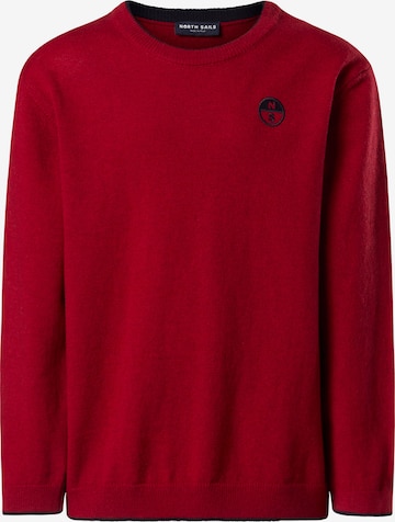 North Sails Pullover in Rot: Vorderseite