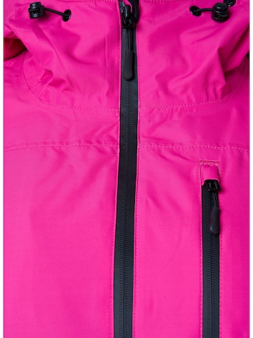 Zizzi Outdoorjacke 'Msnowing' in Pink