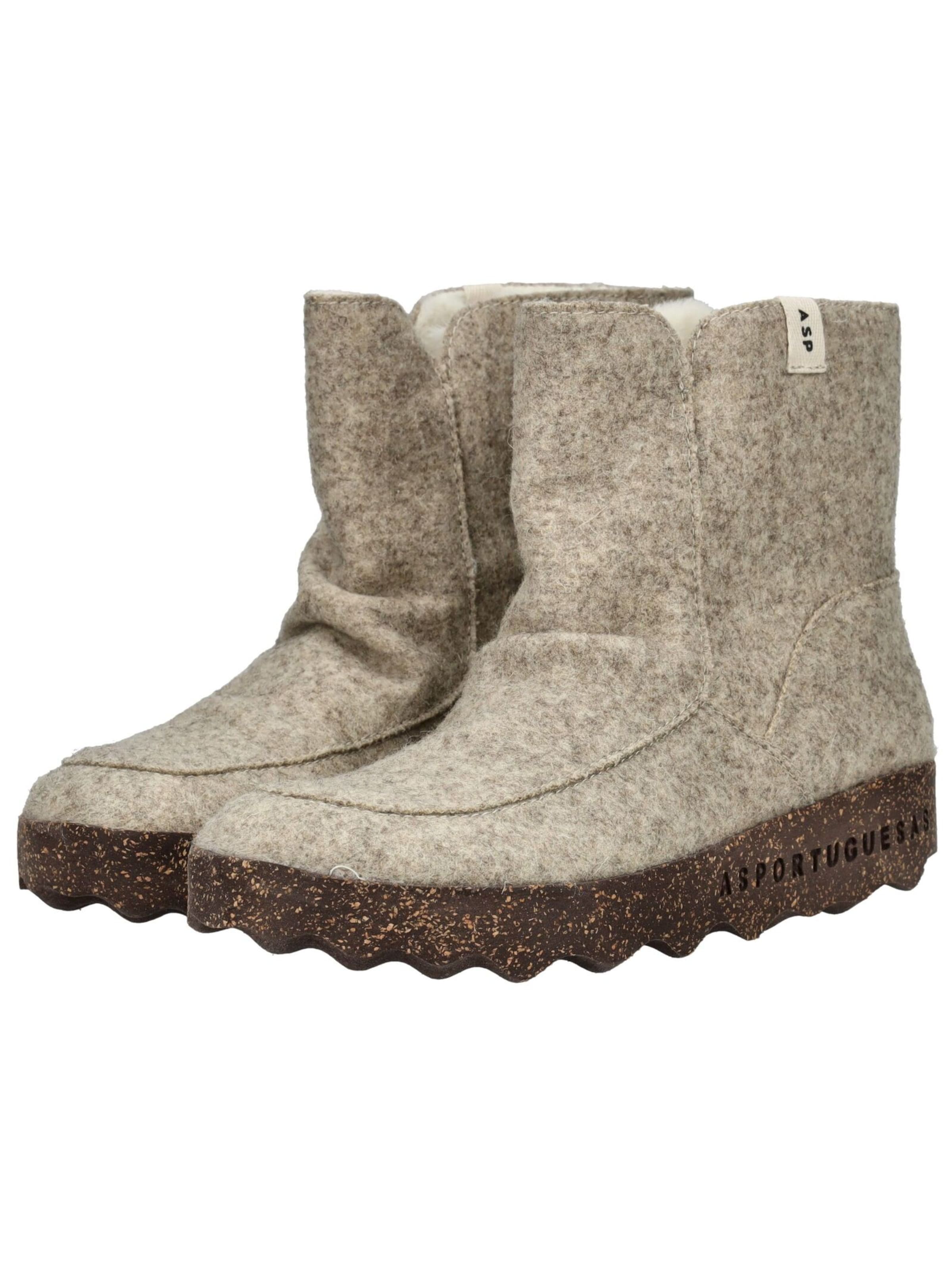 Bottines Asportuguesas en beige