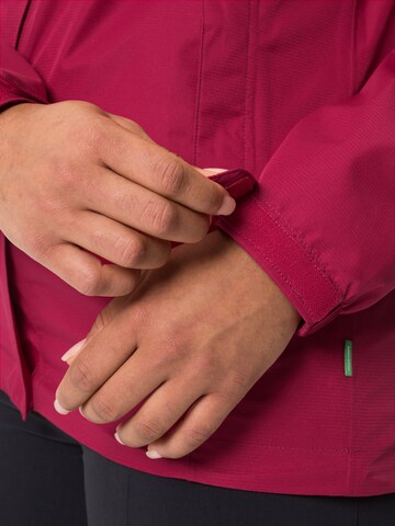VAUDE Outdoor Jacket 'Escape' in Pink