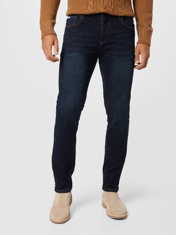 Lindbergh Slimfit Jeans in Blauw: voorkant