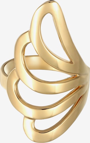 Nenalina Ring 'Wellen' in Gold