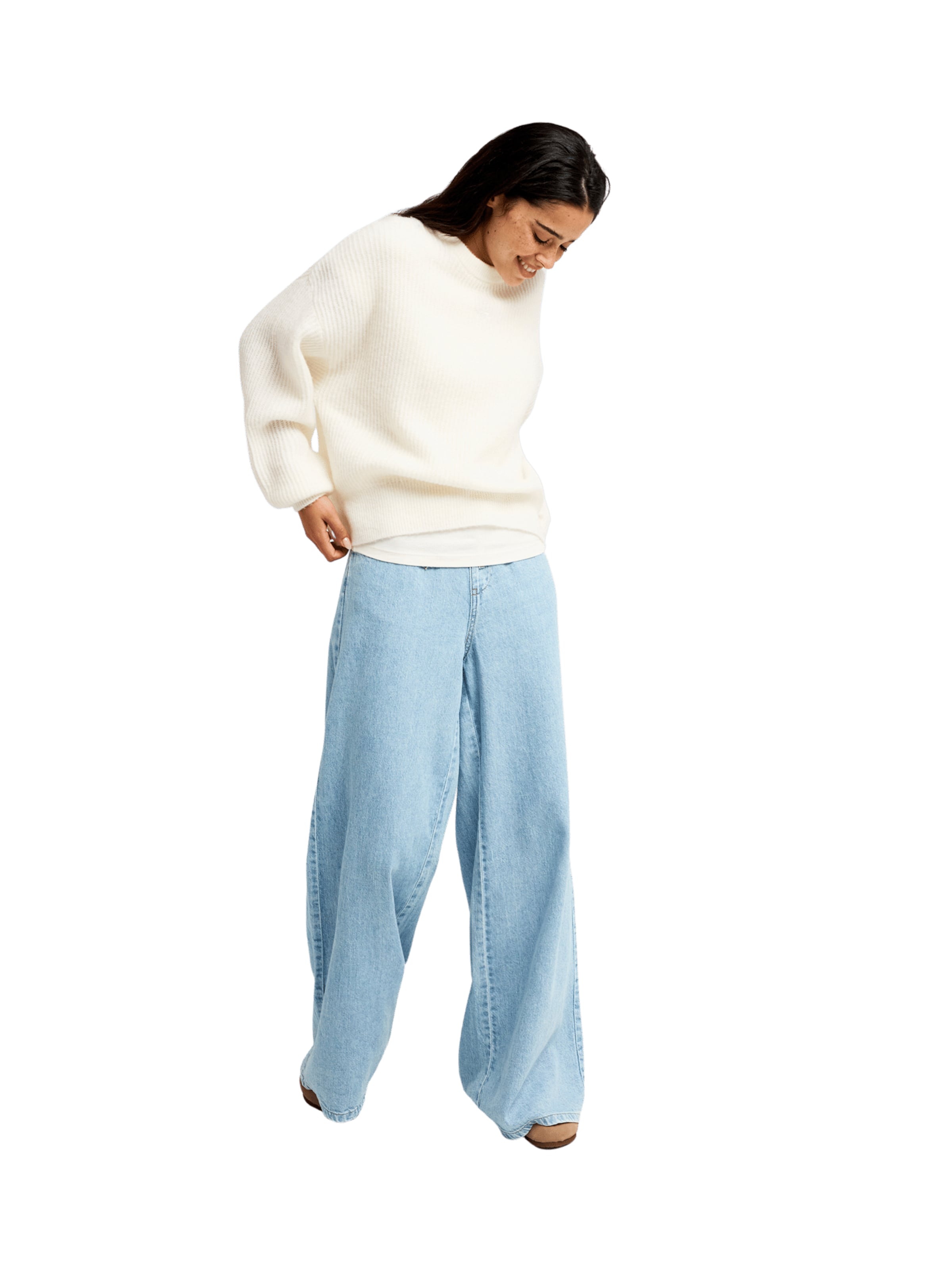 ROXY Sweater 'Loomed Horizon' in White