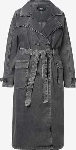 Manteau mi-saison Ulla Popken en gris : devant