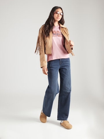 Pepe Jeans Μπλουζάκι 'CRISTINA' σε ροζ