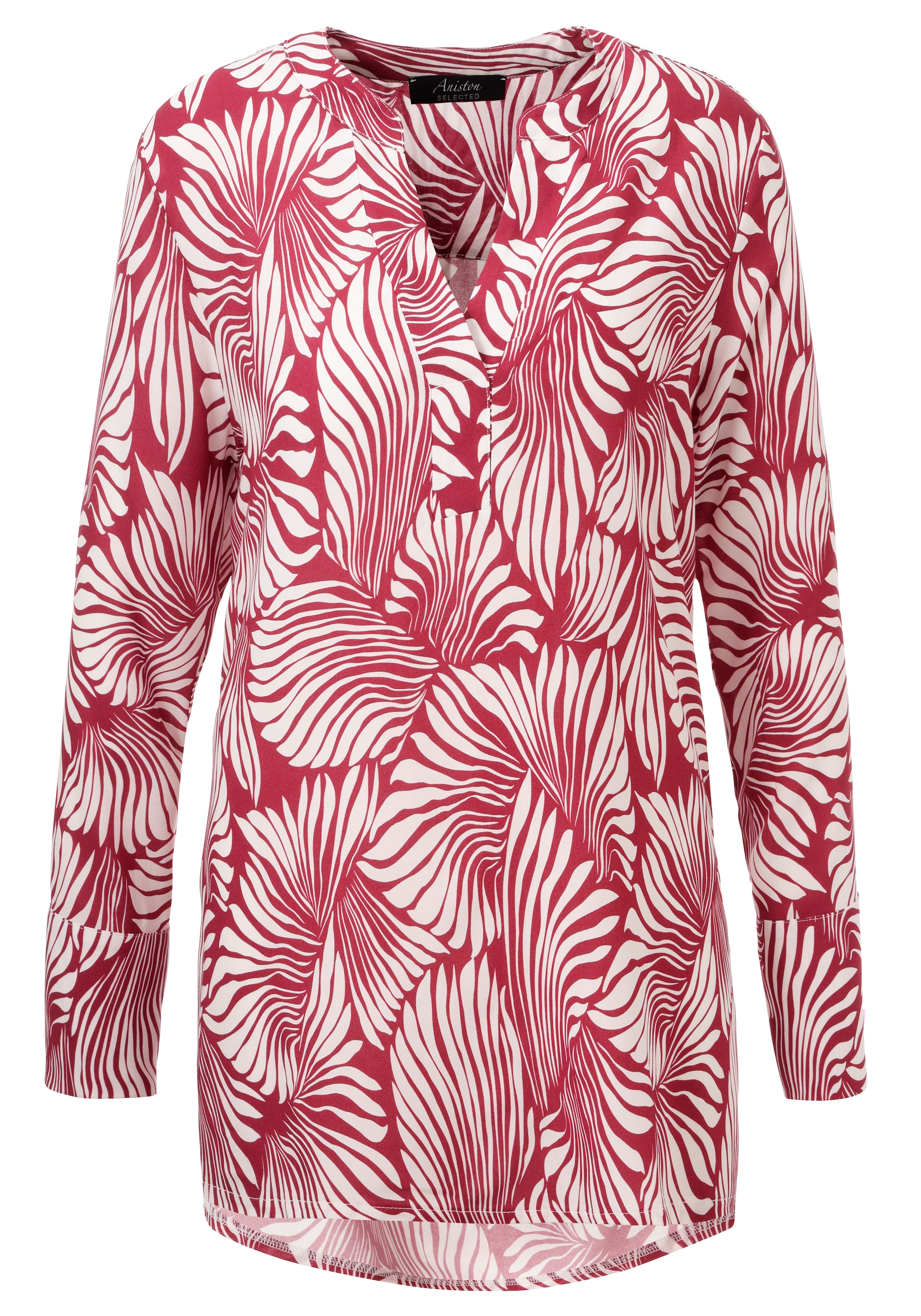 Aniston SELECTED Bluse in Rot: Vorderseite