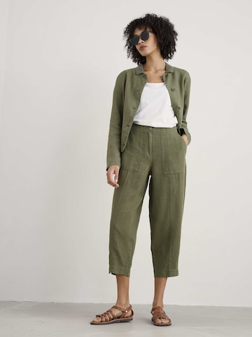 regular Pantaloni 'Saltings' di Seasalt Cornwall in verde