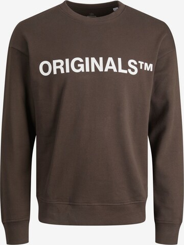 Jack & Jones Junior Sweatshirt in Brown: front