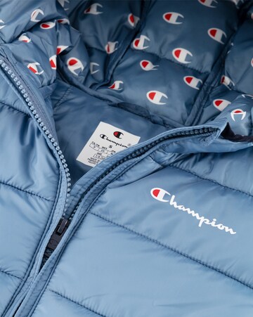Champion Authentic Athletic Apparel Winter Jacket in Blue