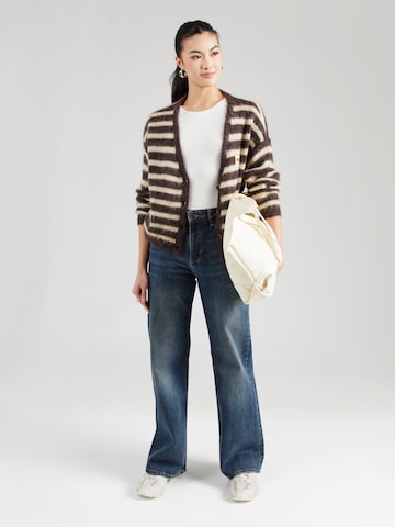 Wide leg Jeans 'MALIBU' de la Mavi pe albastru