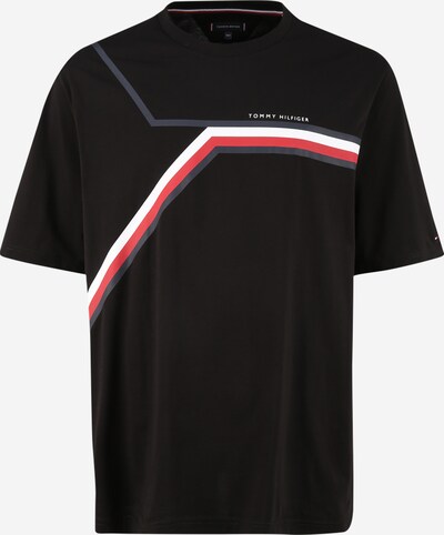Tommy Hilfiger Big & Tall T-Shirt en bleu marine / rouge / noir / blanc, Vue avec produit