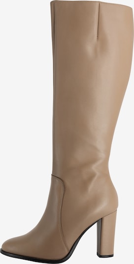 faina Bottes en beige clair, Vue avec produit