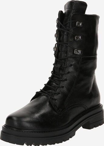 MJUS Lace-Up Ankle Boots 'DOBLINA' in Black: front