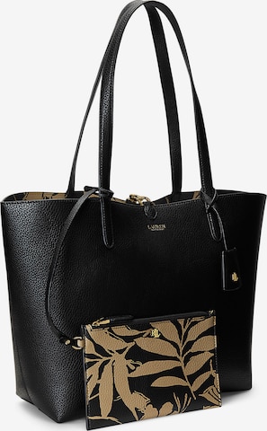 Lauren Ralph Lauren Shopper táska - fekete: elől