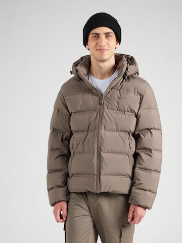Calvin Klein Winter jacket in Grey: front
