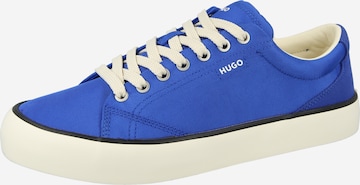 HUGO Tenisky – modrá: přední strana