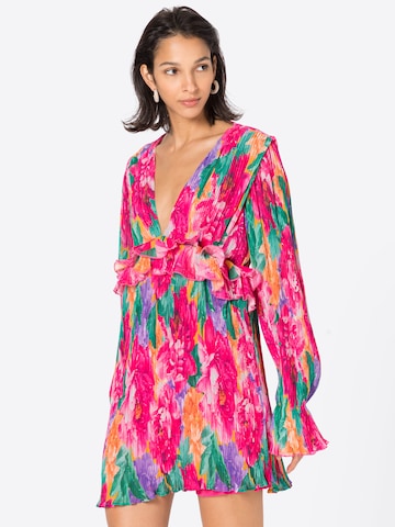 Robe Nasty Gal en rose : devant