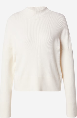 Pull-over QS en blanc : devant