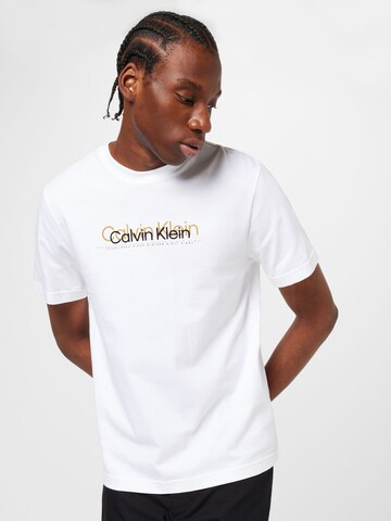 Calvin Klein T-Shirt in Weiß: Vorderseite