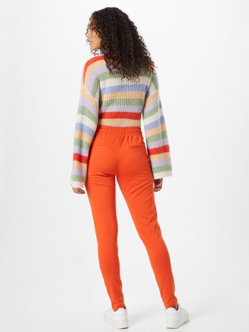 ICHI Tapered Broek 'Kate' in Oranje