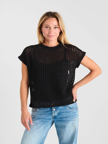 T-shirt 'Gafo' Le Temps Des Cerises en noir : devant