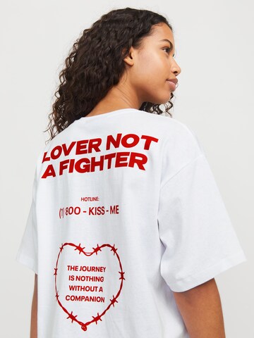 Maglietta 'JXValentine' di JJXX in bianco