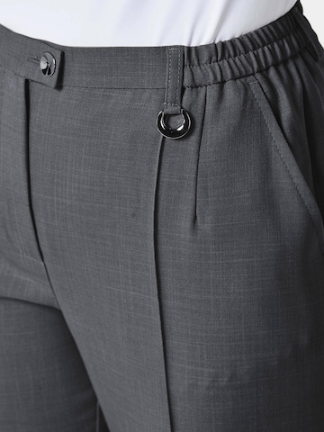 Goldner Regular Pants 'Carla' in Grey