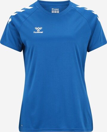 T-shirt fonctionnel Hummel en bleu : devant