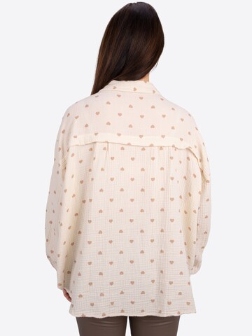 Chemisier 'Liya' Seasons of April en beige