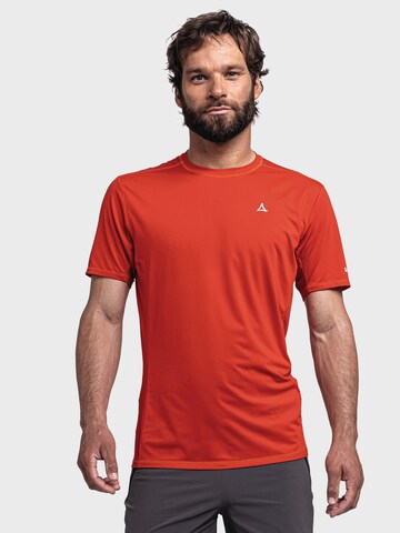 T-Shirt fonctionnel 'Vevang' Schöffel en orange : devant