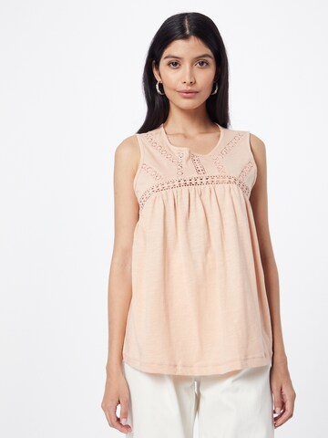 Top di ESPRIT in beige: frontale