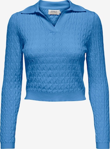 ONLY Sweater 'SVALA' in Blue: front