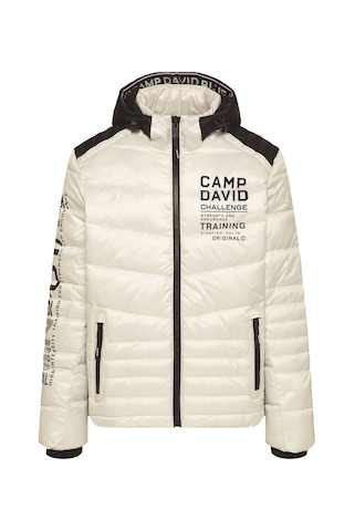 CAMP DAVID Winter Jacket in Beige: front
