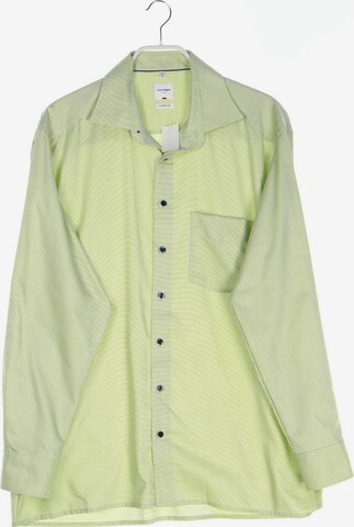 OLYMP Button Up Shirt in L in Green: front
